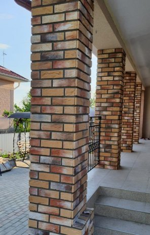 Искусственный камень угловой Leonardo Stone Авиньон 778 коричневый рис 2