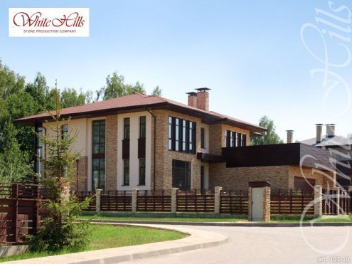 Искусственный камень плоский White Hills Кросс Фелл 101-10 бежевый рис 5