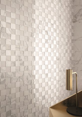 Керамогранит Italon CHARME EVO FLOOR PROJECT Calacatta lux 292х292х10мм мозаика Люкс 620110000101 рис 2