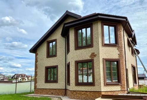 Искусственный камень плоский Leonardo Stone Верона 880 оранжевый рис 2