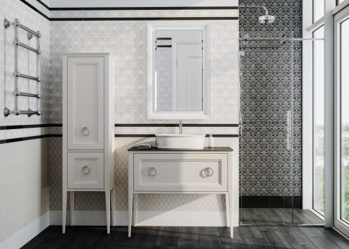 Керамическая плитка Kerama Marazzi Кастильони белый матовая 400х72х8мм декор AD/A563/15143 рис 3
