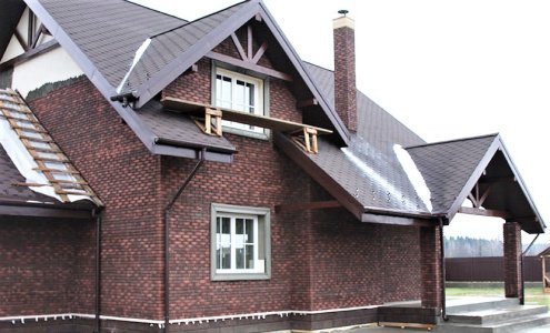 Искусственный камень плоский Atlas Stone Коломенский кирпич 508 коричневый рис 5