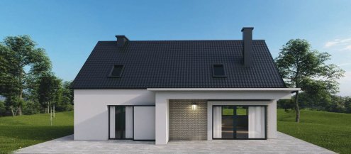 Керамическая черепица рядовая Mladost Kontinental Pro black  ангоб 480х290 мм рис 5