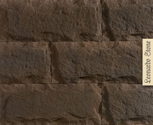 Искусственный камень плоский Leonardo Stone Турин 360/длина 29,3см коричневый рис 1