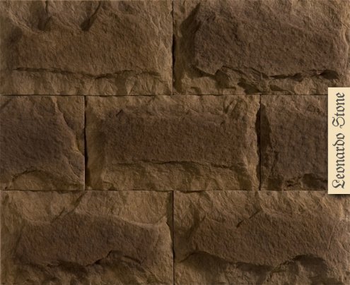 Искусственный камень угловой Leonardo Stone Турин 380/длина 12,5х26см бежевый рис 1