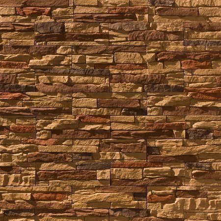 Искусственный камень плоский Leonardo Stone Верона 880 оранжевый рис 1
