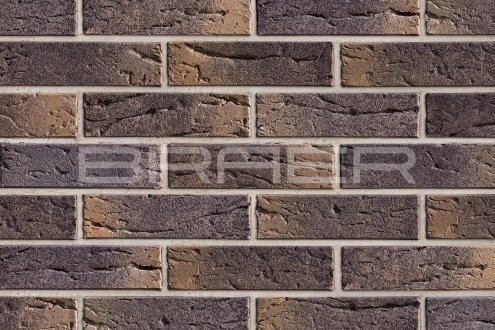 Кирпич керамический облицовочный Braer М150 этна 1 NF 250х120х65 кора дуба рис 2