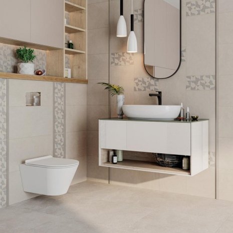 Керамическая плитка Kerama Marazzi Авенида бежевый матовая 600х145х9мм бордюр AZ/A005/11231R рис 3