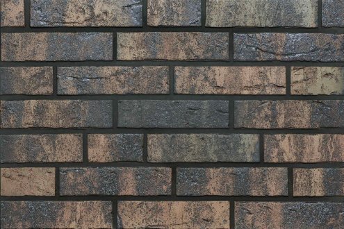Кирпич клинкерный Edelhaus Klinker Ройтлинген М300 1 NF 250x120x65 черный рис 2