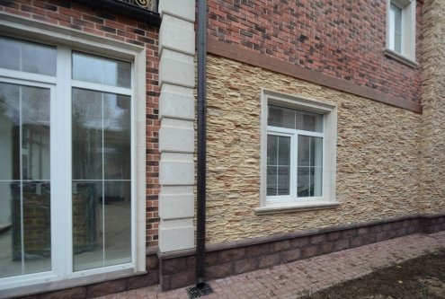 Декоративное изделие из бетона Eco Stone (Эко Стоун) цвет: 00, размер: 245/300х300х30мм, Рустовый камень Р-02 рис 3