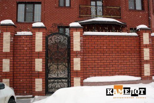 Искусственный камень угловой Камелот Тенерифе 2170 бежевый рис 3