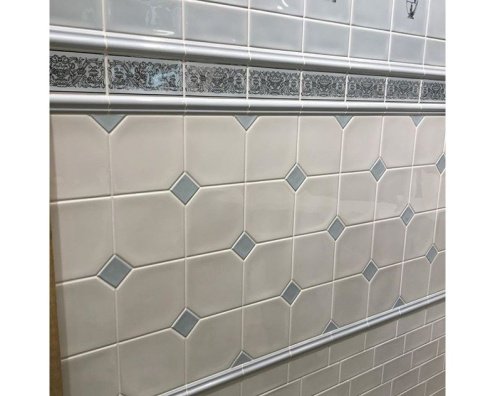 Керамическая плитка Kerama Marazzi Марсо белый матовая 300х25х19мм бордюр SPA021R рис 2