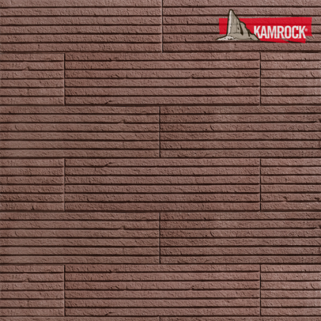 Искусственный камень угловой Kamrock Каменный город 13072 коричневый рис 1