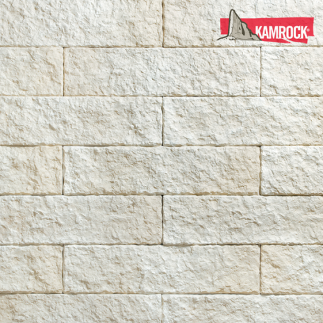 Искусственный камень плоский Kamrock Карельское плато 03930 бежевый рис 1