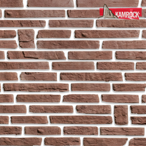 Искусственный камень угловой Kamrock Морской бриз 05172 коричневый рис 1