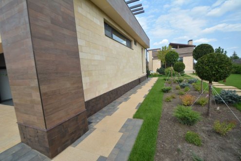 Искусственный камень угловой Eco Stone Каса 01 бежевый рис 6