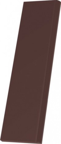Клинкерная плитка Paradyz Natural цвет: Brown, поверхность: Гладкая размер:  81х300х11мм цоколь прямой рис 1