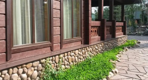 Искусственный камень плоский Камелот Юкон 074 бежевый рис 5