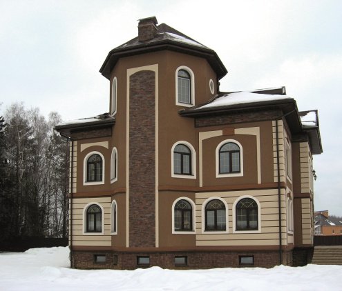 Искусственный камень плоский White Hills Фьорд Лэнд 202-40 коричневый рис 3
