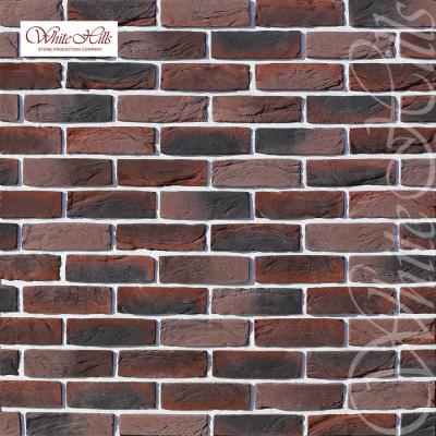 Искусственный камень плоский White Hills Торн Брик 326-40 красный рис 1