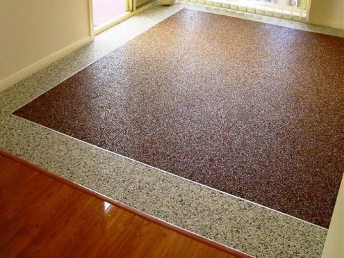 Каменный ковер Kitstone "Премиум", цвет: Brown, в комплекте: 18кг каменной крошки и связующее рис 2