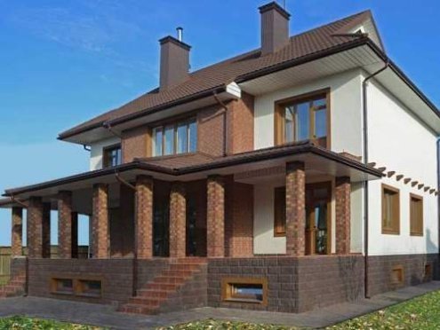 Искусственный камень плоский Leonardo Stone Бретань 709 коричневый рис 7