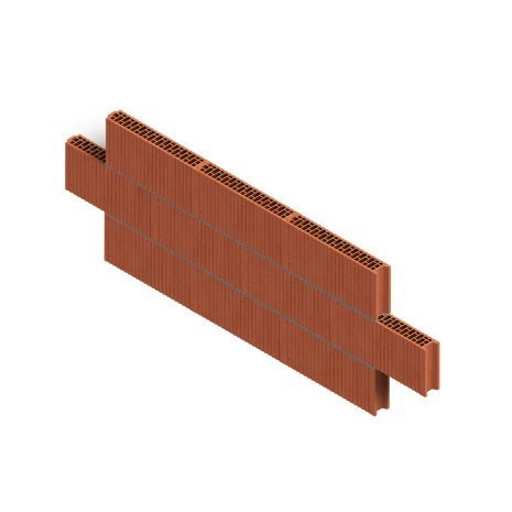 Керамический блок поризованный Porotherm 8 4,5 NF 80х500х219 М75 рис 4