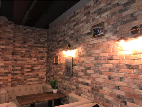Искусственный камень плоский White Hills Брюгге Брик 316-70 коричневый рис 3