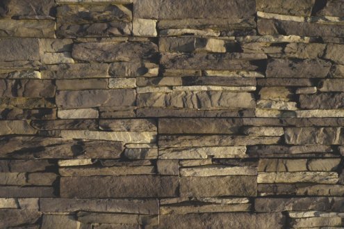 Искусственный камень угловой Eco Stone Вислер 15-30 коричневый рис 1