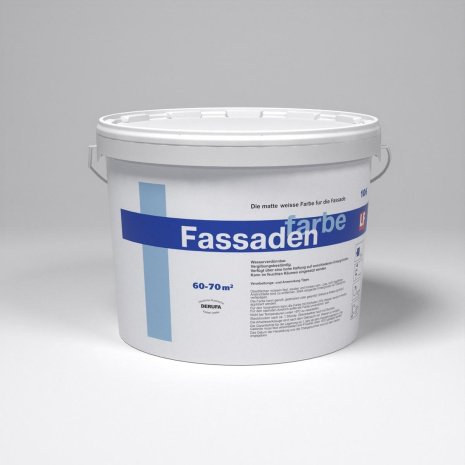 Краска фасадная Derufa Fassadenfarbe 14 кг рис 1