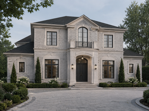 Минеральный клинкер Руан Брик МК351-80 White Hills 220х55х10-17 мм рис 2