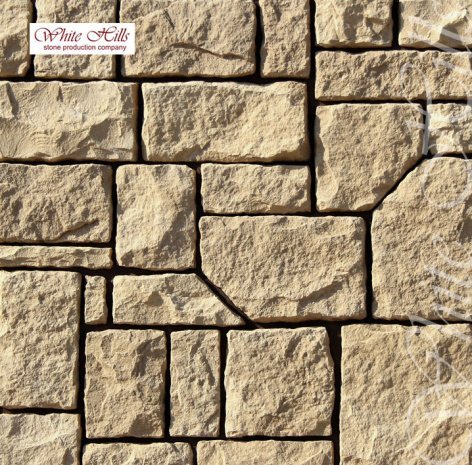Искусственный камень плоский White Hills Дарем 512-10 бежевый рис 1