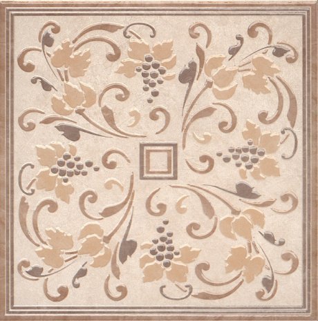 Керамогранит Kerama Marazzi Вилла Флоридиана бежевый матовая 302х302х8мм декор HGD/A42/SG9179 рис 1