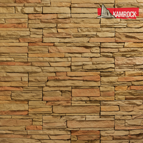 Искусственный камень угловой Kamrock Скалистая гора 52062 коричневый рис 1