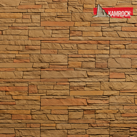 Искусственный камень плоский Kamrock Скалистый грот 52760 коричневый рис 1