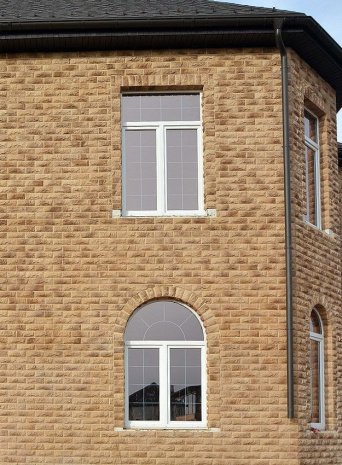 Искусственный камень плоский Eco Stone Юкон 13-05 бежевый рис 4