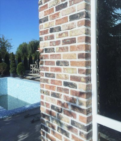 Искусственный камень плоский Eco Stone Кембридж 01-29 бежевый рис 3