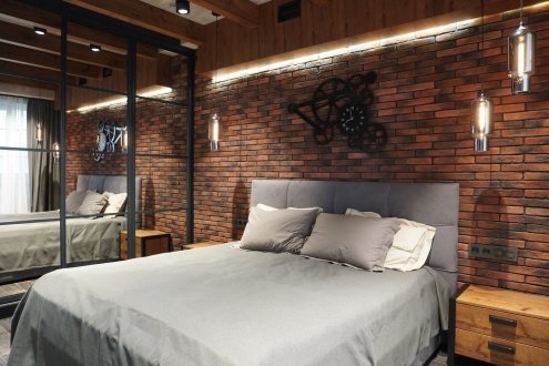 Искусственный камень плоский White Hills Остия Брик 380-70 красный рис 9