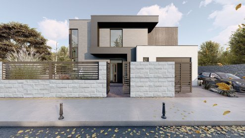 Искусственный камень плоский Eco Stone Эдмонтон 02 серый рис 2