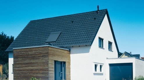 Керамическая черепица рядовая Creaton Premion nuance schieferton  ангоб 460х280 мм рис 2