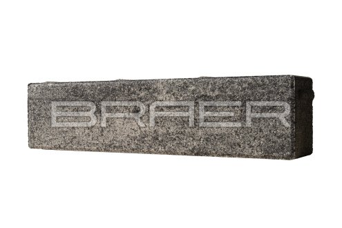 Тротуарная плитка Braer Premium Ригель 2.0 Color Mix ночь частичный прокрас 320х80х60 мм рис 3