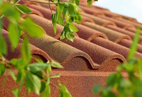 Композитная черепица гонт Metrotile Romana средиземноморская терракота с посыпкой 1165х415 мм рис 2