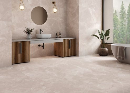 Керамогранит Empero Velure Kibone бежевый матовый 1200х600х9 мм 01-00011063 рис 2