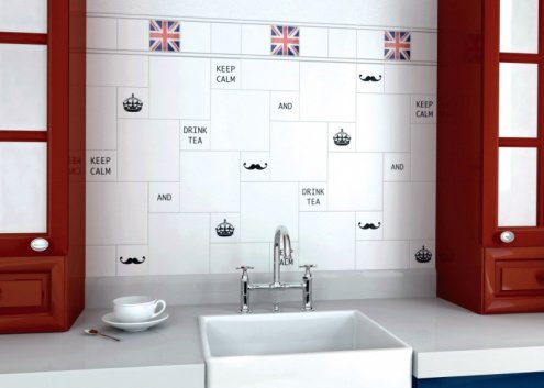 Керамическая плитка Kerama Marazzi Калейдоскоп белый матовая 200х200х6,9мм рядовая плитка 5009 рис 3