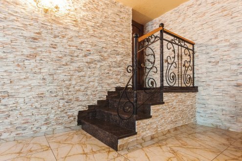 Искусственный камень плоский Atlas Stone Скала 012 бежевый рис 3
