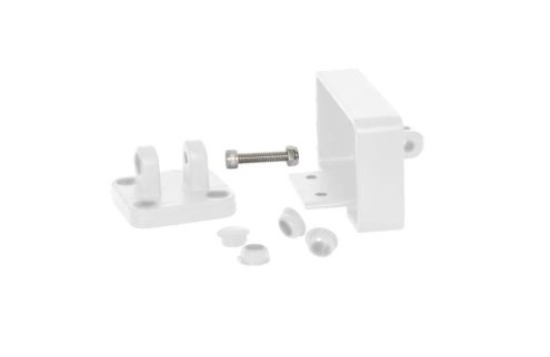 Крепеж для перила поворотный алюминиевый TERRADECK eXterra coextrusion 78х48х85 мм рис 1