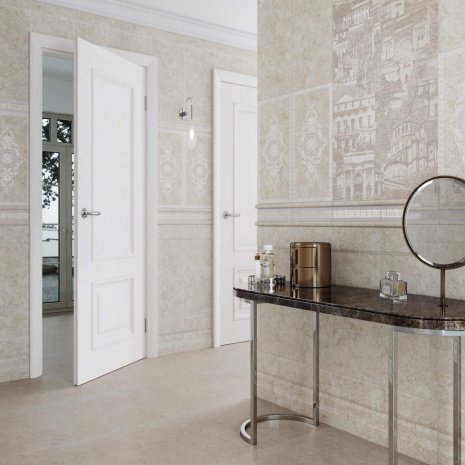 Керамогранит Kerama Marazzi Джардини светло-бежевый лаппатированная 600х150х11мм рядовая плитка SG316202R рис 2