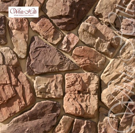 Искусственный камень угловой White Hills Рока 613-45 коричневый рис 1