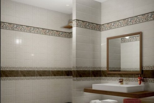 Керамическая плитка Kerama Marazzi Лирия орнамент глянцевая 400х72х8мм бордюр VT/A35/15133 рис 3