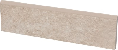 Клинкерная плитка Paradyz Viano цвет: Beige, поверхность: Структурная размер:  81х300х11мм цоколь прямой рис 1